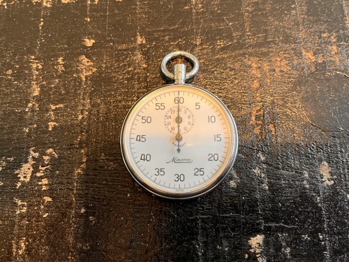 Vintage minerva swiss stop - swiss,