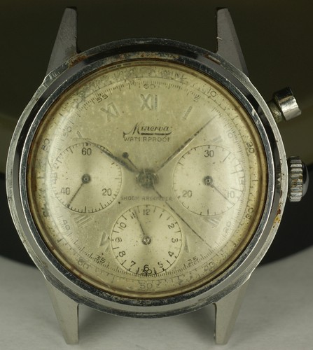 Minerva valjoux chronograph - valjoux,