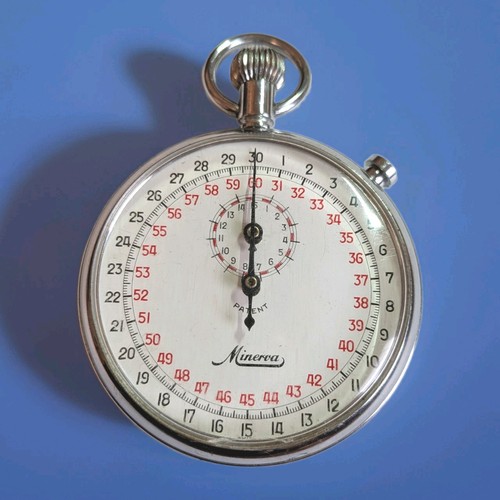 Minerva patent stopwatch - patent, stopwatch•vtg